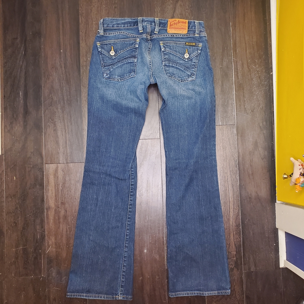 Low Rise Button Fly Womens Lucky Jeans Size 6